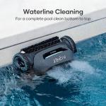 AIPER Seagull Pro Cordless Robotic Pool Cleaner, WavePath Navigation, Wall-Climbing, Quad-Motor, 150 mins Runtime for Inground Pools up to 1,600 sq.ft, ZT6002 (Renewed)