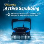 Dolphin Nautilus CC Supreme Wi-Fi Automatic Robotic Pool Vacuum Cleaner, Dual Drive, Waterline Scrubber Brush, Top Load Filter, Ideal for In-Ground Pools up to 50 FT
