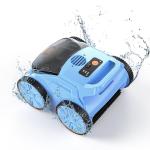(2025 Upgrade) Pool Vacuum Cordless Robotic Pool Cleaner, 4-in-1 Floor/Wall/Waterline Cleaning/Smart Navigation, 180 Mins Runtime Pool Vacuum for Inground Pools Up to 2100 Sq.ft