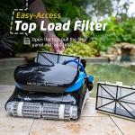 Dolphin Nautilus CC Supreme Wi-Fi Automatic Robotic Pool Vacuum Cleaner, Dual Drive, Waterline Scrubber Brush, Top Load Filter, Ideal for In-Ground Pools up to 50 FT
