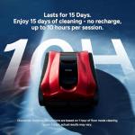 (2026 Upgrade) iGarden Pool Cleaner K Pro, 10H Runtime, Cordless Robotic Pool Vacuum for Inground Pools, 200% Turbo Suction, Smart Navigation, Touchscreen & APP, 4L Large Basket, Auto-Parking