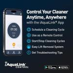 Polaris PCX 868 iQ Smart Robotic Pool Cleaner for In-Ground Pools up to 50ft, Smart App Control, Large Filter Canister, and Easy Lift Removal System