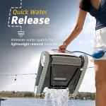 Dolphin (2026 Model) E10 Automatic Robotic Pool Vacuum Cleaner, Active Scrubber Brush, Top Load Filters Access, Ideal for Above-Ground Pools up to 30 FT in Length