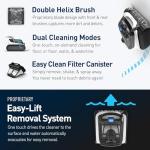 Polaris PCX 868 iQ Smart Robotic Pool Cleaner for In-Ground Pools up to 50ft, Smart App Control, Large Filter Canister, and Easy Lift Removal System