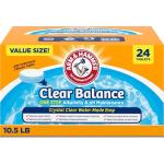 ARM & Hammer Clear Balance Swimming Pool Alkalinity pH Maintenance Tablets, White, 1 Pack, 24 Count