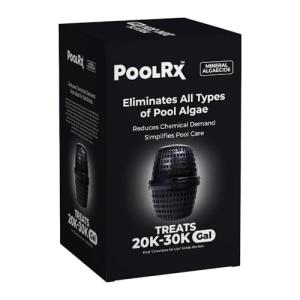 PoolRx Pool Unit #101066 6 Month Algaecide Treats 20k-30k gallons, Black