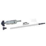 Intex Handheld Pool Vacuum Cleaner Rechargeable 94 Inch Telescoping Shaft and 2 Interchangeable Brush Heads for Above Ground Swimming Pool and Spa