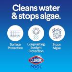 Clorox Pool&Spa XTRABLUE 3” Chlorinating Tablets, Individually Wrapped, Kills Bacteria & Stops Algae (5 LB)