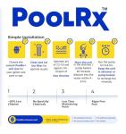 PoolRx Pool Unit #101066 6 Month Algaecide Treats 20k-30k gallons, Black