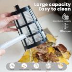 EFURDEN Pool Vacuum for Above Ground Pool, Cordless Handheld Rechargeable Pool Cleaner with Running Time Up to 60 Minutes for Sand and Debris, Ideal for In-Ground Pools, Spas, and Hot Tubs (Green)