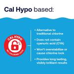 HTH 52037R Pool Care Shock Advanced, Swimming Pool Chemical - Cal Hypo Formula, Prevents Bacteria & Algae, Restores Crystal Clear Water - Shock Treatment, 1lb (12 Pack)