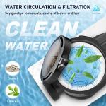 VEVOR Swimming Pool Pump, 1.5 HP 115 V, 1100 W Single Speed Pumps for Above Ground Pool w/Strainer Basket, 5280 GPH Max. Flow, Certification of ETL for Security