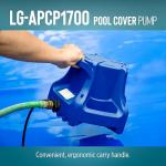 Little Giant Select Series LG-APCP1700 1/3 HP, 1745 GPH, Automatic, Submersible, Swimming Pool Cover Pump with 25-Ft. Cord, Dark Blue, 14942691
