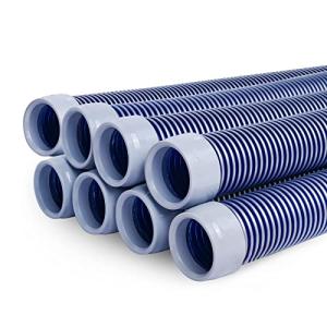 POOLWHALE Professional Swimming Pool Vacuum Cleaner Hose -1.5” 8 Piece Hoses, Perfect Vacuum Extension/Replacement - Compatible with all Major Automatic Pool Cleaners
