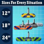 GoRound 360 Pro Pool Brush 18 inches