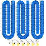 Pool Hose for Above Ground Pools, 3 PACK 1.25" Pool Filter Hoses Accessory Pool Pump Replacement 41 Inch Long with Clamps