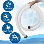 1.5" Pool Pump Hose for Intex 1500 to 2500 GPH Filter Pumps, Sand Filters & Saltwater Systems, 26071RP 1.5 Inch Above Ground Pool Hose Part # 26001-9.8Ft Long