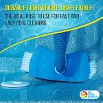 U.S. Pool Supply 1-1/2" x 25 Foot Professional Above Ground Swimming Pool Vacuum Hose with Swivel Cuff - Removable Cuff, Cut to Fit - Compatible with Filter Pumps, Filtration Systems, Chlorinators