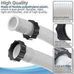 1.5" Pool Pump Hose for Intex 1500 to 2500 GPH Filter Pumps, Sand Filters & Saltwater Systems, 26071RP 1.5 Inch Above Ground Pool Hose Part # 26001-9.8Ft Long