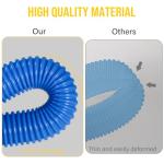 Pool Hose for Above Ground Pools, 3 PACK 1.25" Pool Filter Hoses Accessory Pool Pump Replacement 41 Inch Long with Clamps