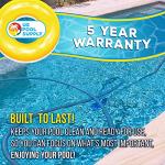 U.S. Pool Supply Pool Vacuum Hose - 1-1/2" x 36' Professional Heavy Duty Pool Hose for Inground, Spiral Wound with Kink-Free Swivel Cuff - Connect to Vacuum Heads, Skimmer, Cleaner, Filter Pump Inlet