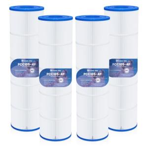 Future Way CCP420 Pool Filter Cartridges Replacement for Pentair Clean & Clear Plus 420, Replace Pentair R173576, Pleatco PCC105-PAK4, 420 sq.ft, 4-Pack