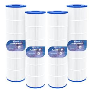 Future Way CV460 Pool Filter Cartridges Replacement for Jandy CV460, CL460, Replace Jandy R0554600, Pleatco PJAN115, Unicel C-7468, 4X115 sq.ft, 4 Pack