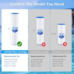 Future Way 4-Pack CCP520 Pool Filter Cartridges Replacement for Pentair Clean & Clear Plus 520, Replace Pleatco PCC130, Pentair R173578, 520 sq.ft