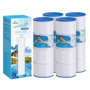 PA81 Pool Filter Replaces Hayward C580E, CX580XRE, Ultral-A3, Unicel C-7483, Hayward SwimClear C3020, C3025, C3030, Filbur FC-1225, FC-6425,4 X 81 sq. ft. Filter Cartridge,L x OD: 19 5/8"x 7"4 Pack