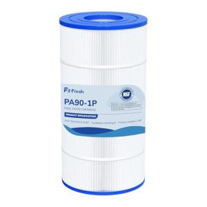 Fil-fresh C900 Pool Filter Cartridges Compatible with Hayward C900, Replacement for Pleatco PA90, Hayward CX900RE, Unicel C-8409, 90 sq.ft