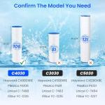 Future Way 4-Pack C4030 Pool Filter Cartridges Replacement for Hayward SwimClear C4030, C4025,C4020, Replace Hayward CX880XRE, Pleatco PA106, Unicel C-7488, 425sq.ft
