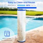 Future Way CV460 Pool Filter Cartridges Replacement for Jandy CV460, CL460, Replace Jandy R0554600, Pleatco PJAN115, Unicel C-7468, 4X115 sq.ft, 4 Pack