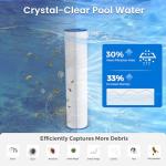 Future Way 4-Pack CCP520 Pool Filter Cartridges Replacement for Pentair Clean & Clear Plus 520, Replace Pleatco PCC130, Pentair R173578, 520 sq.ft