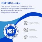 Fil-fresh C900 Pool Filter Cartridges Compatible with Hayward C900, Replacement for Pleatco PA90, Hayward CX900RE, Unicel C-8409, 90 sq.ft