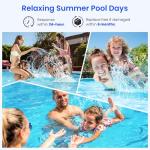 Future Way CC200 Pool Filter Cartridge Replacement for Pentair Clean & Clear 200, Replace Pentair R173217, Pleatco PAP200, Unicel C-9419, 200 sq.ft