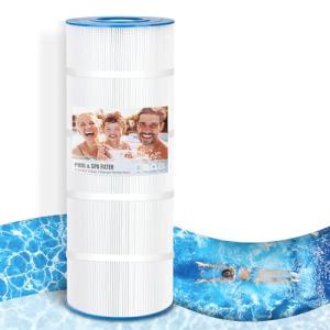 Tomanic C1200 Pool Filter Cartridge Replace Hayward CX1200RE, Unicel C-8412, Filbur FC-1293, PA120, Waterway Clearwater II 125, Pro-Clean 125- Certified with NSF 50 for Material Safety(120 Sq.ft)