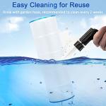 PELLUCID C1200 Pool Filter Compatible with Hayward C1200, CX1200RE, Pleatco PA120, Unicel C-8412, Filbur FC-1293, Clearwater II 125, Waterway Pro Clean PCCF-125, 817-0125N, 120 sq.ft, 2 Pack