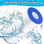 2 Pack PA120 Replacement Pool Filter Compatible with Hayward C1200, CX1200RE, Unicel C-8412, Filbur FC-1293, Clearwater II 125, Waterway Pro Clean PCCF-125, 817-0125N, 120 Sq. Ft Cartridge