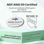 POOLPURE PA120 Biodegradable Antimicrobial Pool Filter, Compatible with Hayward C1200, CX1200RE, Pleatco PA120, Ultra-B2, Unicel C-8412, Filbur FC-1293, Clearwater II 125, Waterway Pro Clean PCCF-125