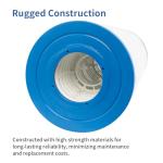 FFyan Replacement Pool Filter Compatible with Hayward C1200, CX1200RE, PA120, for Unicel C-8412, 817-0125N, 120 Sq. Ft Pool Filter,4 Pack