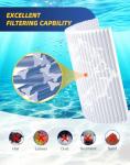 ZOTEE PA120 Swimming Pool Filter Replaces CX1200RE,C1200, C-8412,Darlly 81202,Filbur FC-1293,Waterway Clearwater II,Pro Clean 125,817-0125N,Aladdin 22002,120 Sq.Ft Pool Filter Cartridge,1 Pack