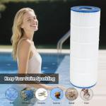 FFyan Replacement Pool Filter Compatible with Hayward C1200, CX1200RE, PA120, for Unicel C-8412, 817-0125N, 120 Sq. Ft Pool Filter,4 Pack