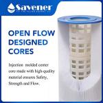 Savener PLF120A Swimming Pool Filter Replaces for Unicel C-8412 120Sq.ft Filbur FC-1293 PA120 CX1200RE C1200 Pro Clean 125 817-0125N Hayward C1200 CX1200RE 81202 1 Pack