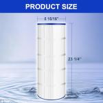 Doule King PLF120A Pool Filter Cartridge Compatible with Unicel C-8412, Filbur FC-1293,PA120,Hayward CX1200RE Pool Filter Cartridge, 1 Pack