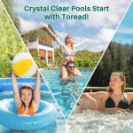 TOREAD Replacement for Pool Filter PA120, Ultra-B2, CX1200RE, C1200, Unicel C-8412, Filbur FC-1293, Waterway Clearwater II, Pro Clean 125, 817-0125N, Aladdin 22002, L x OD:23 1/4"x 8 15/16" (2)