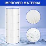 Doule King PLF120A Pool Filter Cartridge Compatible with Unicel C-8412, Filbur FC-1293,PA120,Hayward CX1200RE Pool Filter Cartridge, 1 Pack
