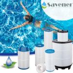 Savener PLF120A Swimming Pool Filter Replaces for Unicel C-8412 120Sq.ft Filbur FC-1293 PA120 CX1200RE C1200 Pro Clean 125 817-0125N Hayward C1200 CX1200RE 81202 1 Pack