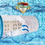 HANXER® C-8412 Swimming Pool Filter Replaces for PA120, CX1200RE, C1200, Filbur FC-1293, Pro Clean 125, 817-0125N, Aladdin 22002, SD-00105, 81202 120 Sq.Ft Filter Cartridge, Pack of 2
