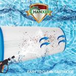 HANXER® C-8412 Swimming Pool Filter Replaces for PA120, CX1200RE, C1200, Filbur FC-1293, Pro Clean 125, 817-0125N, Aladdin 22002, SD-00105, 81202 120 Sq.Ft Filter Cartridge, Pack of 2