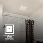 Broan-NuTone Bathroom Exhaust Fan Easy Retrofit without Attic Access, Quiet 1.5 Sones, Effective Ventilation at 80 CFM ENERGY STAR Certified Moisture and Odor Control